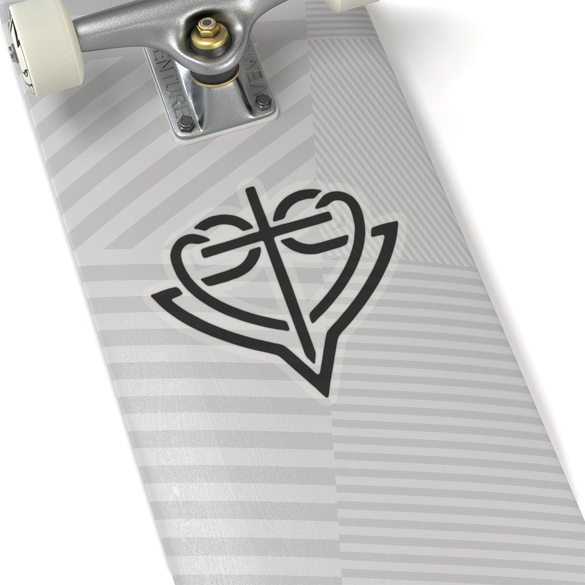 Black HopeStrong Sticker