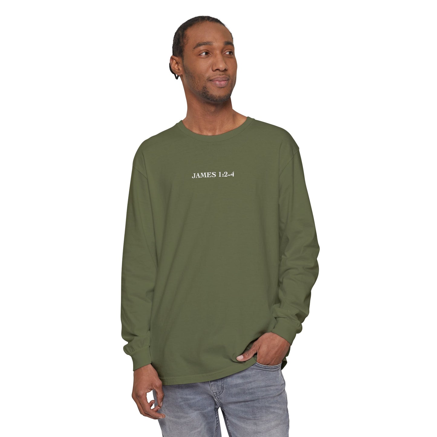 Trials and Tribulations Garment-Dyed Long Sleeve T-Shirt