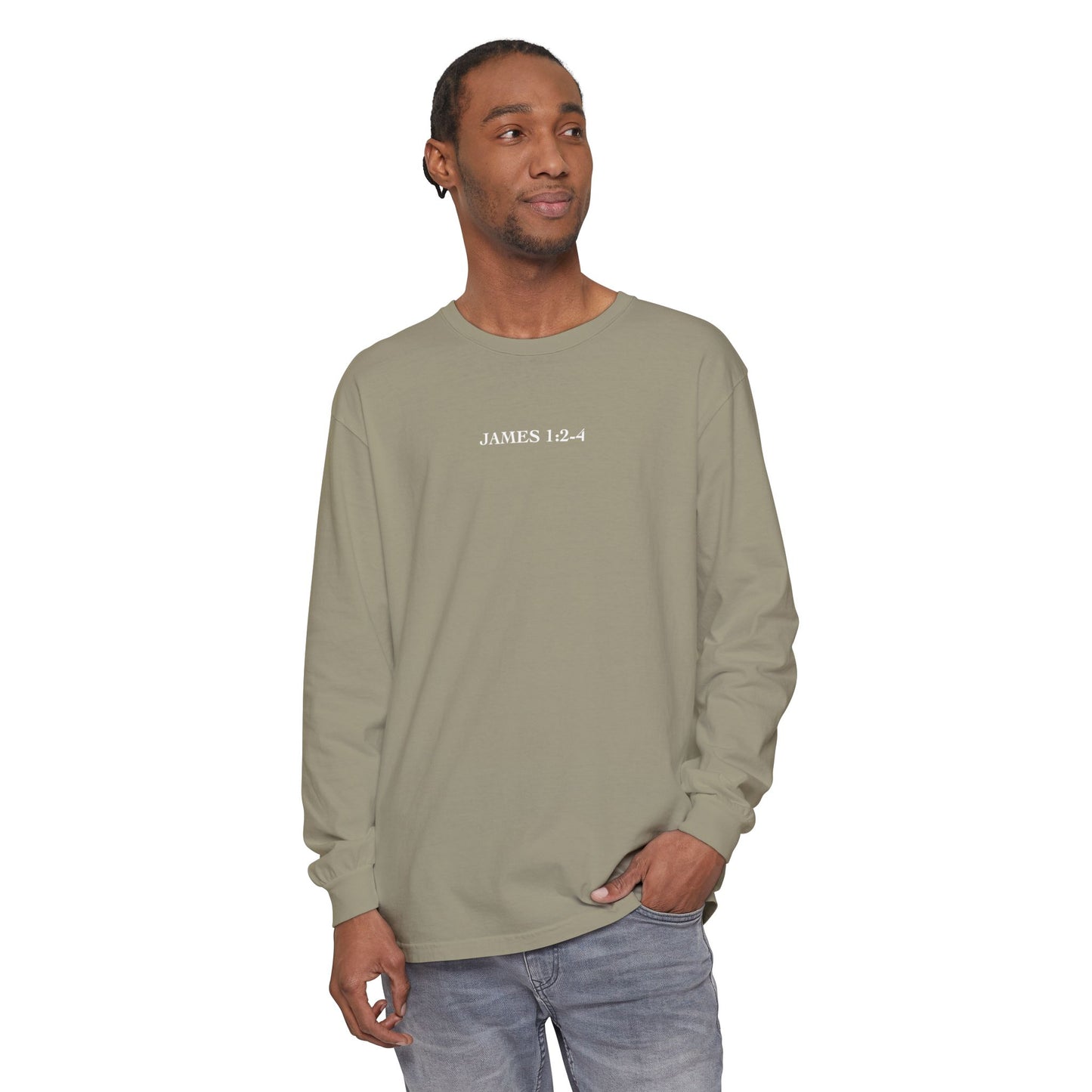 Trials and Tribulations Garment-Dyed Long Sleeve T-Shirt