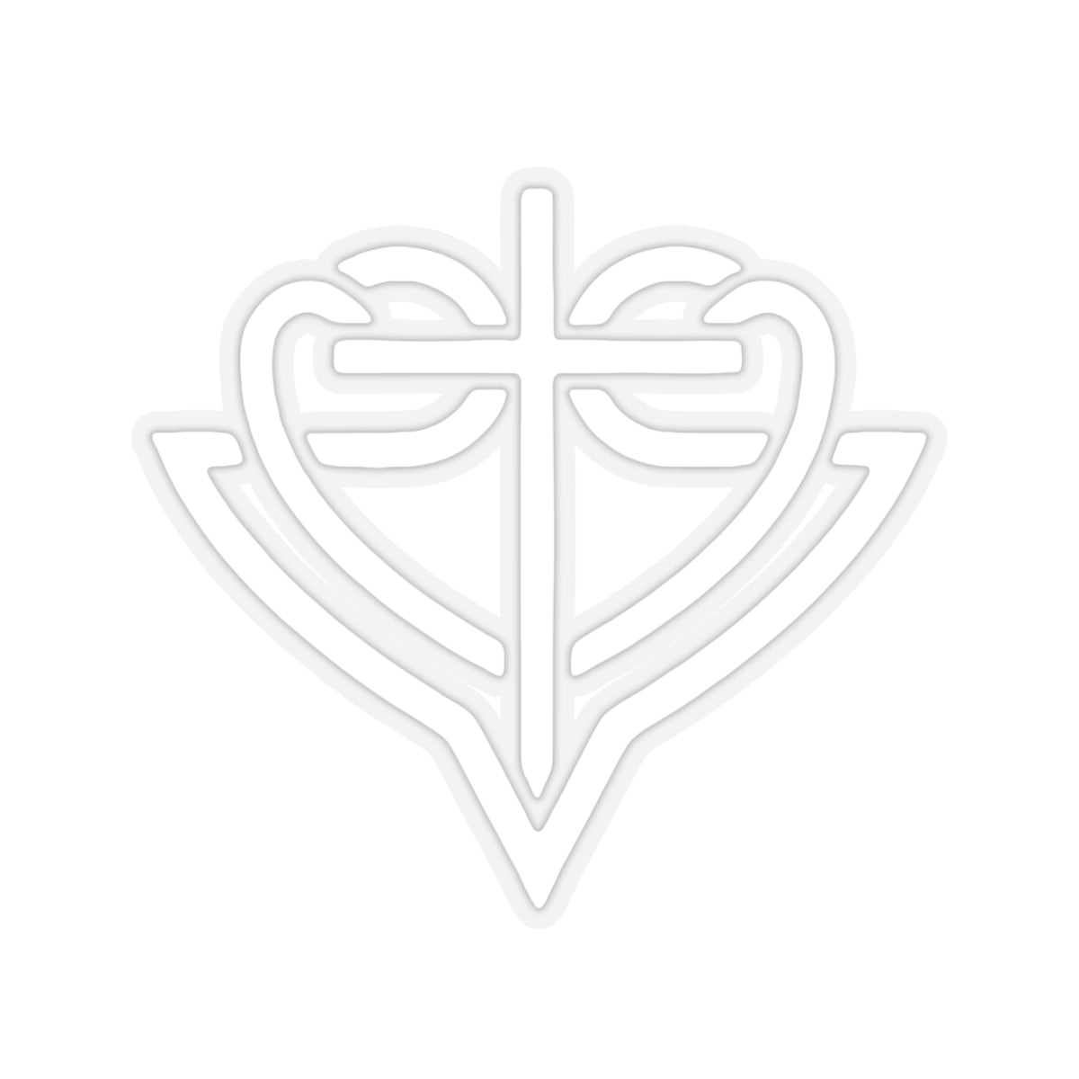 White HopeStrong Sticker
