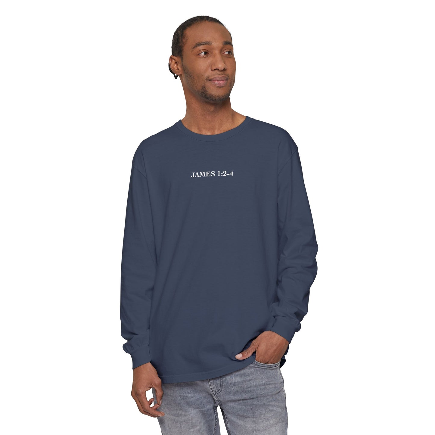 Trials and Tribulations Garment-Dyed Long Sleeve T-Shirt