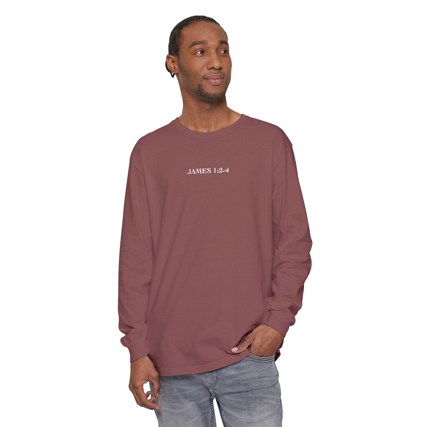 Trials and Tribulations Garment-Dyed Long Sleeve T-Shirt