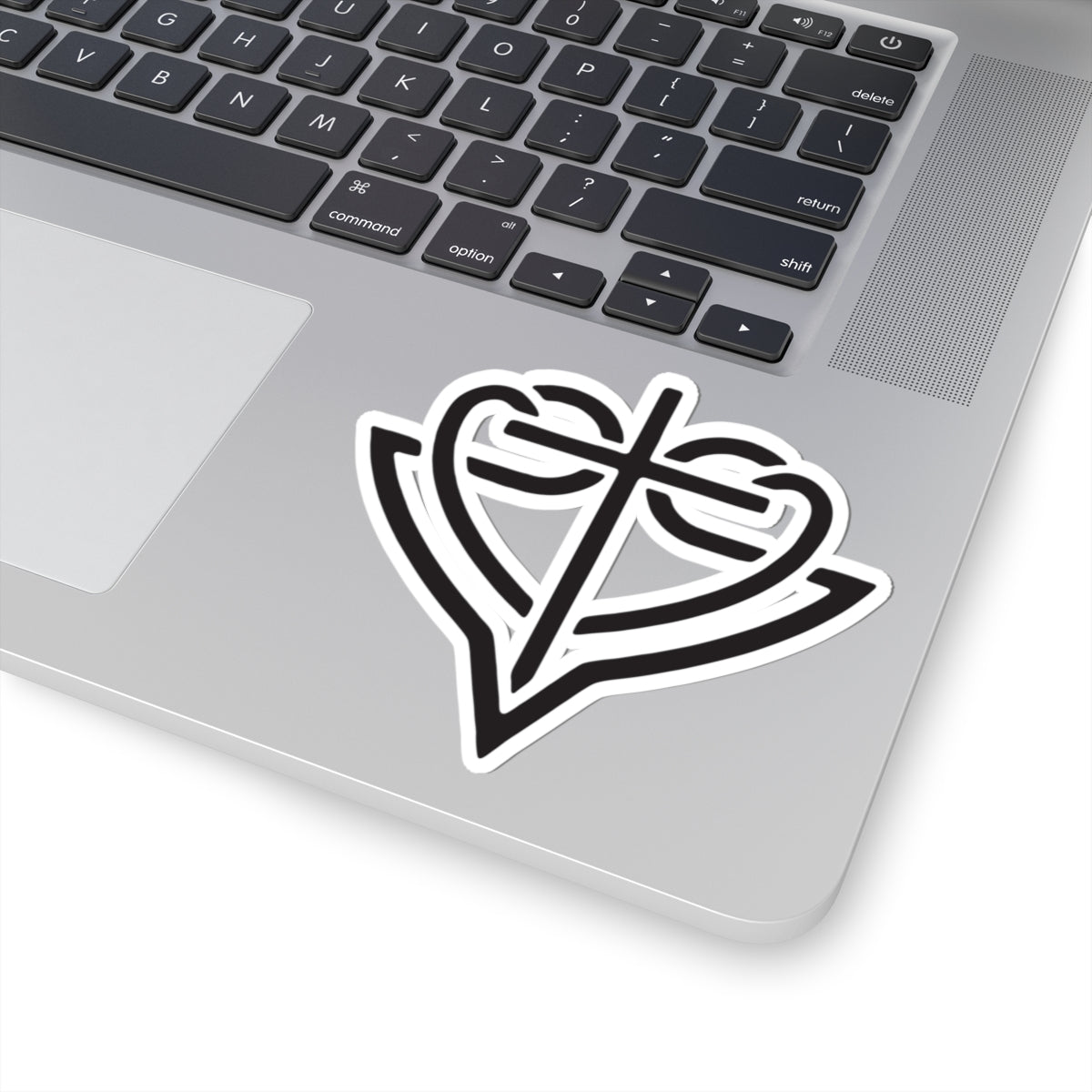 Black HopeStrong Sticker