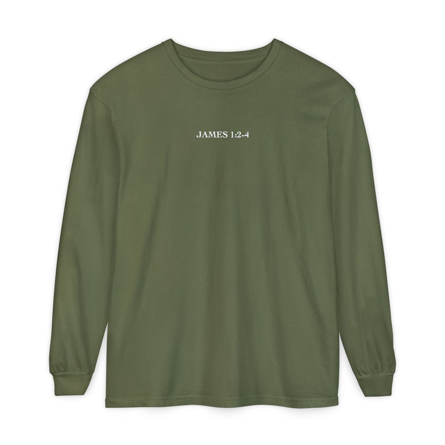 Trials and Tribulations Garment-Dyed Long Sleeve T-Shirt