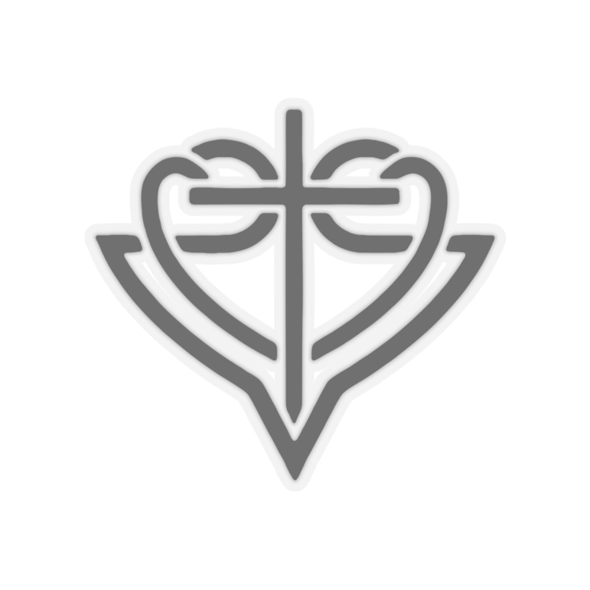 Black HopeStrong Sticker