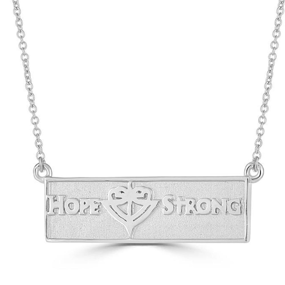 Reversible Horizontal Bar HopeStrong® Necklace