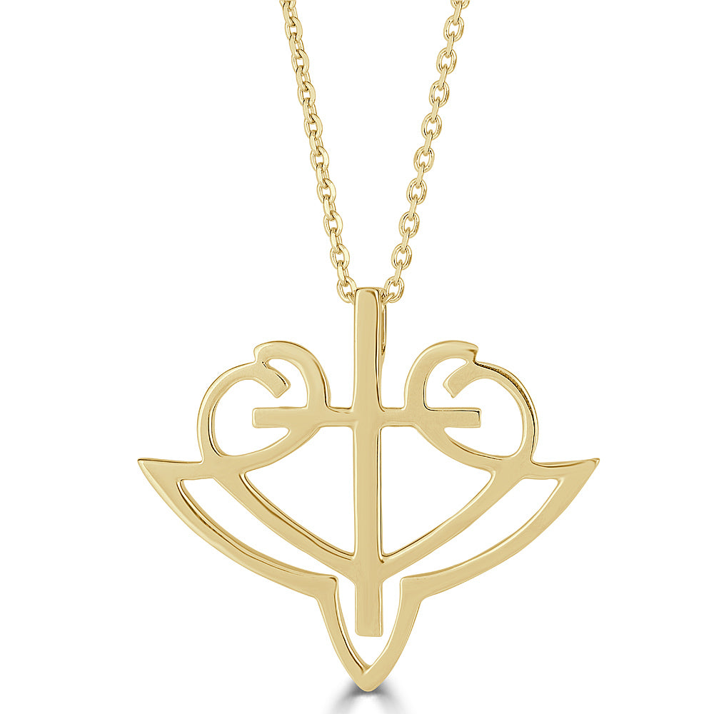 Classic Yellow Gold HopeStrong® Necklace 14KT