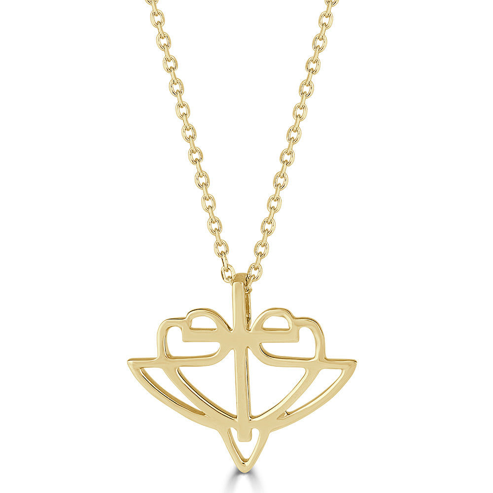 Classic Yellow Gold HopeStrong® Necklace 14KT