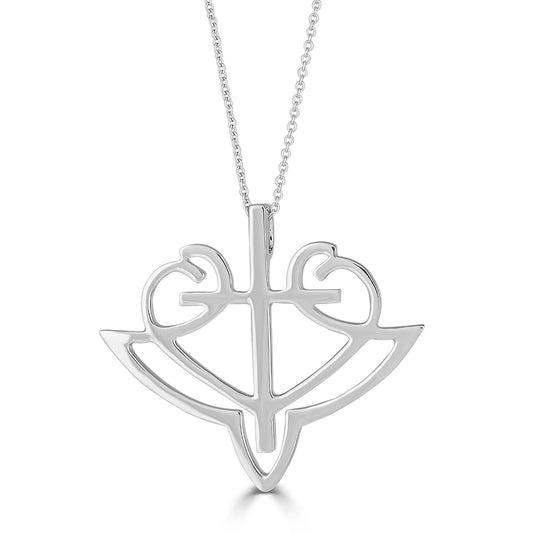 Classic Sterling Silver HopeStrong® Necklace